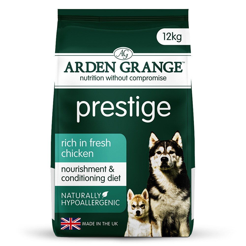 Arden Grange Arden Grange Prestige Chicken Whitefish Adult Dry Dog Food pet food packaging